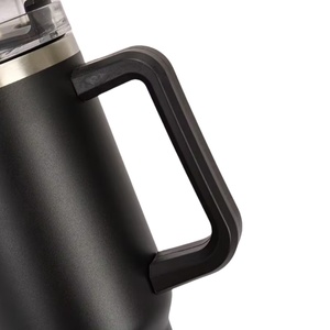 Gobelet en acier inoxydable de 30oz avec poignée Tasse à café isolée Tasse à café de voyage thermique sous vide à double paroi pour boissons chaudes/froides - Product Image 4