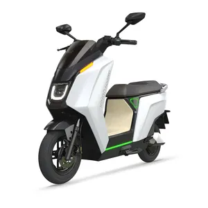 2024 Nieuwe Ontwerp Paars Wit Kleur Accu Scooters Motor Fiets Elektrische Aandrijflijn Motorfiets