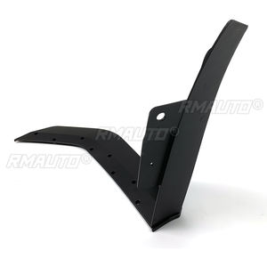 Une paire d'extensions d'ailes avant style GT500 pour pare-chocs Ford Mustang 2015-2021, compatibles avec les pare-chocs MP Concepts - Product Image 6