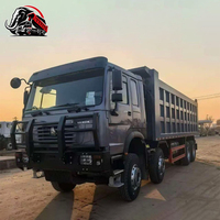 Camion benne basculante Sinotruk HOWO 8x4 de haute qualité, capacité de chargement de 30 tonnes