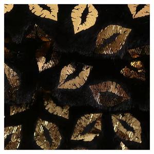 Tela de lámina de impresión ecológica Más diseños Top Korea PV Velvet 100% Poliéster Tela de ropa de sofá personalizable - Product Image 3