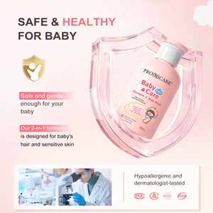 Etiqueta privada <span class=keywords><strong>2</strong></span> en 1 Body Wash Fórmula sin lágrimas Gel de ducha orgánico Body Wash y champú para bebés - Product Image 2