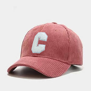 Gorras de béisbol con bordado de toalla personalizables de pana Retro Para hombre y mujer - Product Image 2