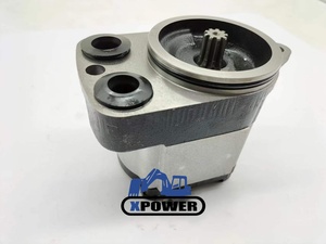 Pompe à engrenages XPower Pilot SE220, neuve, noire/argentée, pour excavatrice sur chenilles, avec 6 mois de garantie - Product Image 4