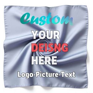 Pañuelo de Seda Personalizado, Pañuelos de Seda con Logotipo, Impresión de Pañuelos de Seda Personalizados, Ideal para Hoteles Boutique y Marcas de Lujo - Product Image 3