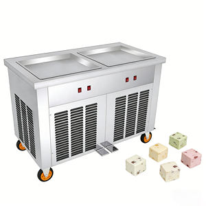 Machine à glaces commerciale en acier inoxydable pour café et restaurant, refroidissement rapide, économe en énergie, équipement à desserts, surface lisse - Product Image 2