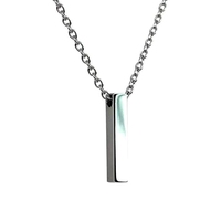 Pendentif de crémation classique en acier inoxydable plaqué or, design squelette, pour cendres d'animaux de compagnie, commémoration des cendres d'animaux