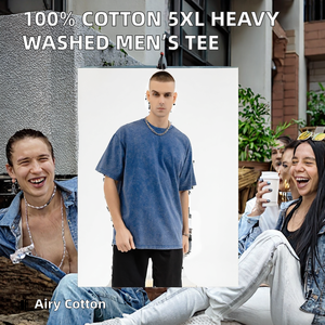 T-shirt Homme Manches Courtes Imprimé Streetwear, 100% Coton Tricoté 230G, Lavage Intense, Grande Taille 5XL, Fabriqué au Pakistan, Vente en Gros - Product Image 2