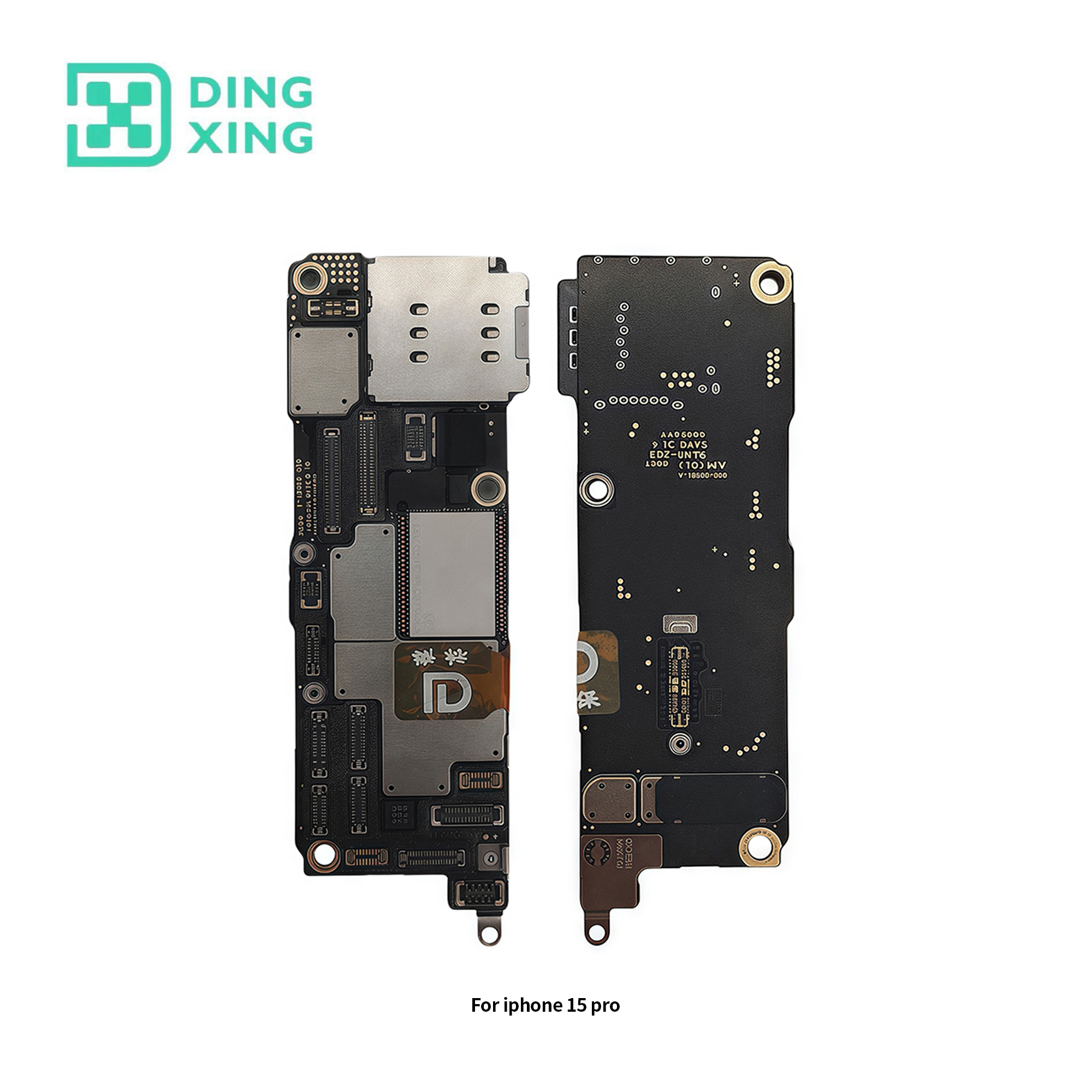 iPhone 15用のオリジナルロック解除マザーボード 128G/256G対応