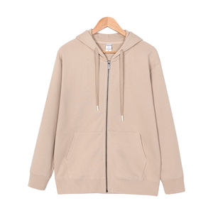 Fabricants de vêtements, veste à <span class=keywords><strong>capuche</strong></span> zippée personnalisée en coton 100% 350 grammes, <span class=keywords><strong>sweat</strong></span>-shirt épais à manches longues pour l'automne et l'hiver - Product Image 5