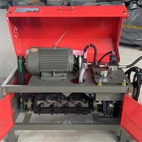 Haute vitesse automatique CNC vis fer renfort bobine fil d'acier tige de coupe acier métal barre redressage faisant la Machine