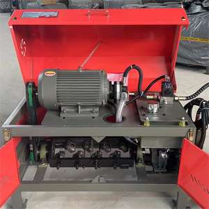 מהירות גבוהה אוטומטית cnc בורג ברזל חיזוק סליל פלדה מוט פלדה בר מתכת יישור ביצוע מכונה - Product Image 2