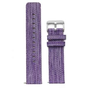 Venta al por mayor 16MM 18mm 20mm 22mm 24mm nailon de lujo tela de liberación rápida correa de reloj inteligente naranja de dos piezas para <span class=keywords><strong>Fitbit</strong></span> Versa - Product Image 4