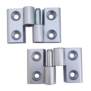 Zinc Alloy Detachable <b>Hinge</b> 4 Hole 180 Degree Industrial Door Cabinet <b>Hinge</b> - Product Image 4