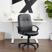 Wholesale Modern Executive Office <strong>Chair</strong> Comfortable Black <strong>Luxury</strong> Leather With Swivel Lift Style for Conference Rooms Kids