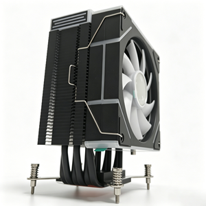 Nouveau refroidisseur d'air pour processeur, 6 caloducs, radiateur en tour, 120 mm, refroidisseur de processeur pour PC gamer ITX, compatible avec LGA1851 1700 1200 1366 AM5 AM4 - Product Image 4