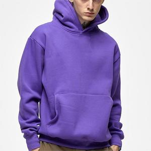Sweat à capuche streetwear personnalisable en molleton de coton 350/430 g/m² imprimé, épais, double couche, sans cordon, pour l'hiver - Product Image 6