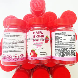 Oem Biotin <strong>Sugar</strong> Free Multivitamin <strong>Hair</strong> Gummy <strong>Vitamins</strong> <strong>Bear</strong> <strong>Hair</strong> <strong>Vitamins</strong> <strong>Hair</strong> Skin Nail <strong>Vitamins</strong> Gummy - Product Image 3