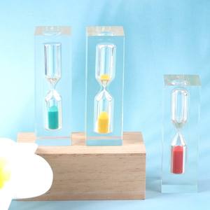 Jam Pasir Besar 5 Menit 10 Menit <span class=keywords><strong>30</strong></span> Menit 60 Menit, Buatan Tangan, Promosi, Personalisasi, Kustomisasi OEM, Kerajinan Akrilik, Logo - Product Image 3