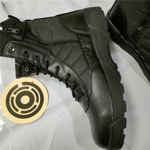 TSB09 Bottes de désert confortables noires en daim léger, fabriquées en Chine, en stock à prix abordable - Product Image 3