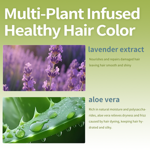 Shampoo colorant capillaire à l'huile d'argan, couleurs multiples, longue durée, brun noir, pour femme, facile à utiliser, avec peigne - Product Image 4