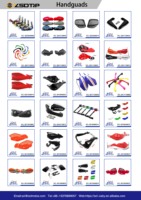Protège-mains universels en carbone pour moto, protection de levier de frein et d'embrayage pour 50cc 100cc 150cc 200cc