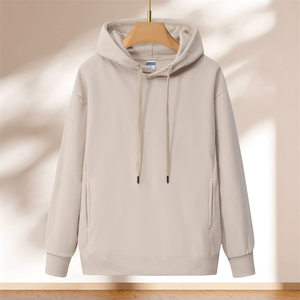 <span class=keywords><strong>Felpa</strong></span> con Cappuccio RNSHANGER da Uomo, Tinta Unita, Casual, con Cappuccio Foderato, Vestibilità Ampia, <span class=keywords><strong>Oversize</strong></span>, Nera - Product Image 1