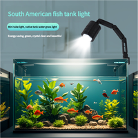 Paling Populer Aquarium Phantom Mini robot lengan tangki ikan tanaman air kecerahan tinggi lensa fokus LED Aksesori lampu