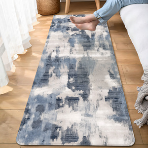 พรมข้างเตียงลายเรียบง่าย 60x150 ซม. ผ้าแคชเมียร์เทียม กันลื่น สำหรับห้องนอน ผลิตในจีน - Product Image 3