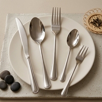 Ensemble de Couverts en Acier Inoxydable de Luxe Poli Miroir pour Hôtels, Restaurants et Cuisines – Vente en Gros