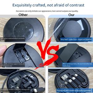 Kit adaptateur de charge rapide USB multifonction 3-en-1 avec scanner de codes-barres et support pour ordinateur, idéal pour les voyages - Product Image 2