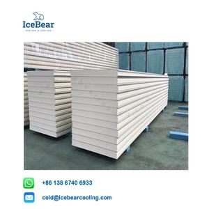 304ステンレス鋼スリップジョイントPUパネルFM PIRサンドイッチパネル付きドライブイン冷蔵室建設/食品保管用 - Product Image 2