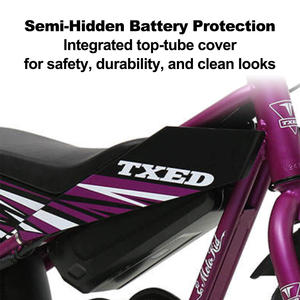 TXED populaire 12 pouces jeu de roues intégré 24V 180W Mini e-<span class=keywords><strong>bike</strong></span> enfants vélo 12 "x2.5 moto Style E gros vélo pour enfant - Product Image 5