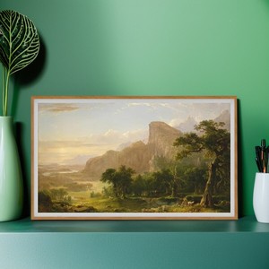 Marco de Madera <span class=keywords><strong>para</strong></span> Lienzo Digital <span class=keywords><strong>para</strong></span> Galería de Museo, Marco de Fotos Digital LCD con Pantalla Táctil IR Android de 1080p <span class=keywords><strong>para</strong></span> Exhibición de Publicidad en Interiores - Product Image 1