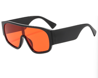 Bettega nouveau Style grand cadre lentille une pièce lunettes de soleil protection solaire lunettes de soleil femmes européennes et américaines lunettes de soleil d'extérieur haut de gamme