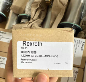 R900063029เกจวัดที่เติมของเหลวแบบดั้งเดิม ABZMM100-400BAR R900063029ใหม่/MPA-U/V-G - Product Image 1