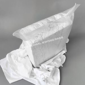 Trapos de Limpieza Blancos 100% Algodón para Absorción de Aceite, Trapos de Láminas, Trapos Industriales, Trapos para Mecánicos y Uso Marino, 10 kg - Product Image 1