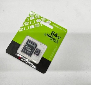 Nouvelle carte mémoire Kingston 64 Go Mini SD Classe 10 U1 V10 A1 Haute Vitesse pour Téléphone Tablette GPS Stockage Grande Capacité Haute Vitesse - Product Image 1