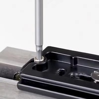 Jeu de 8 embouts de clé Allen à tête hexagonale en acier de 100 mm, pièces d'outils électriques métriques SAE