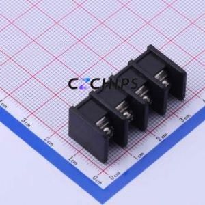 DBT30C-8.25-4P-BK-P Barrier Terminal Block Through hole Component (THT),P=8.25mm Connector Two Sides 8.25mm 1x4P Straight Pin - Product Image 2