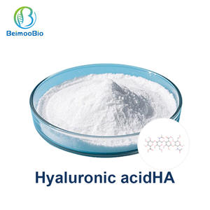 BeimooBio Bahan Baku Kosmetik Berkualitas Tinggi Bubuk Asam Hialuronat 99% CAS 9004-61-9 Bersertifikat ISO9001 - Product Image 3