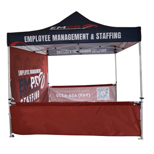 3 * 3m çadır tente katlanır çadır 3x 3m özel logolar gece kulübü eğlence çadırı araba tavan tentesi 40MM altıgen alüminyum alaşımlı çerçeve - Product Image 2