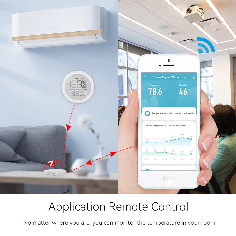 zigbee temperature sensor free sample
