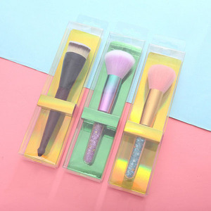 Boîte en plastique PET transparente personnalisée pour l'emballage cosmétique, boîte de rangement pliable transparente rigide pour présentation - Product Image 1