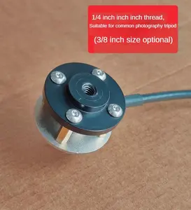 Soporte de instalación de antena de trípode Base de cabeza de tubo M portátil para exteriores 1/4 pulgadas Roscado UV + ONDA CORTA - Product Image 3