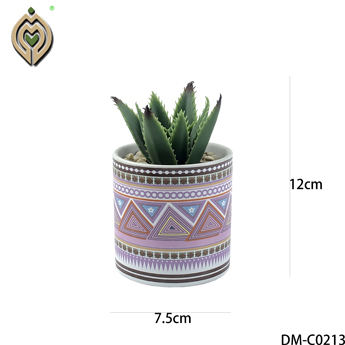 Red pattern ceramics