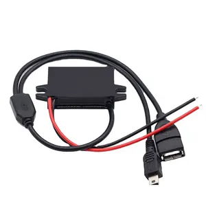 Convertidor de 12v, 24v, 48v, buck a 5v, puerto usb de CC a CC