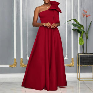 Mesdames Vente en gros Grande taille <span class=keywords><strong>Pas</strong></span> <span class=keywords><strong>cher</strong></span> <span class=keywords><strong>Rouge</strong></span> Empire Luxe Sans manches Dernières longues robes de mariée africaines rose pour femmes - Product Image 1