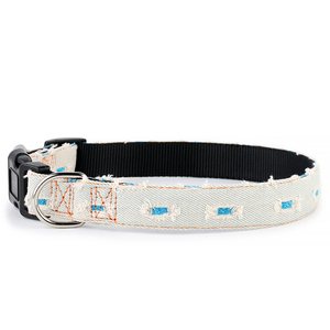 無料サンプルソフト耐久性デニムナイロンハーネス犬の首輪とリーシュ - Product Image 5