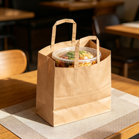 Sacs d'emballage en papier kraft personnalisés de haute qualité en gros avec logo, écologiques et biodégradables pour la vente au détail de cadeaux alimentaires